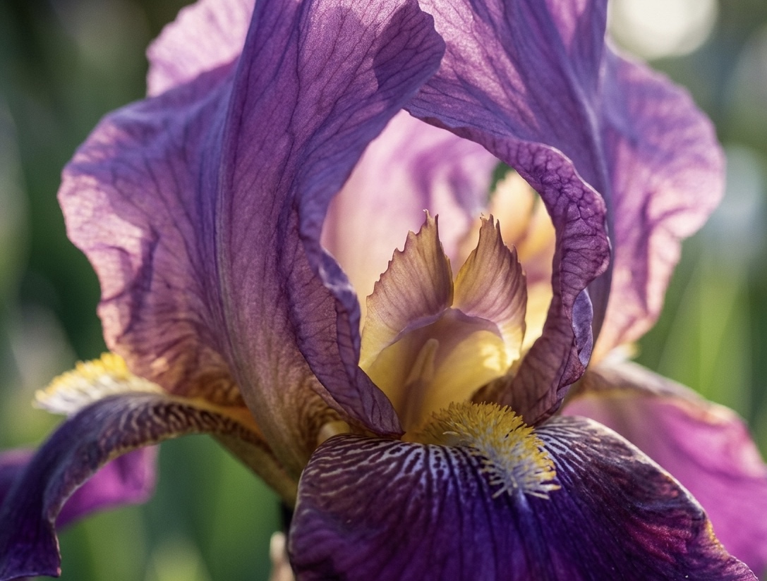 An iris was an iris.